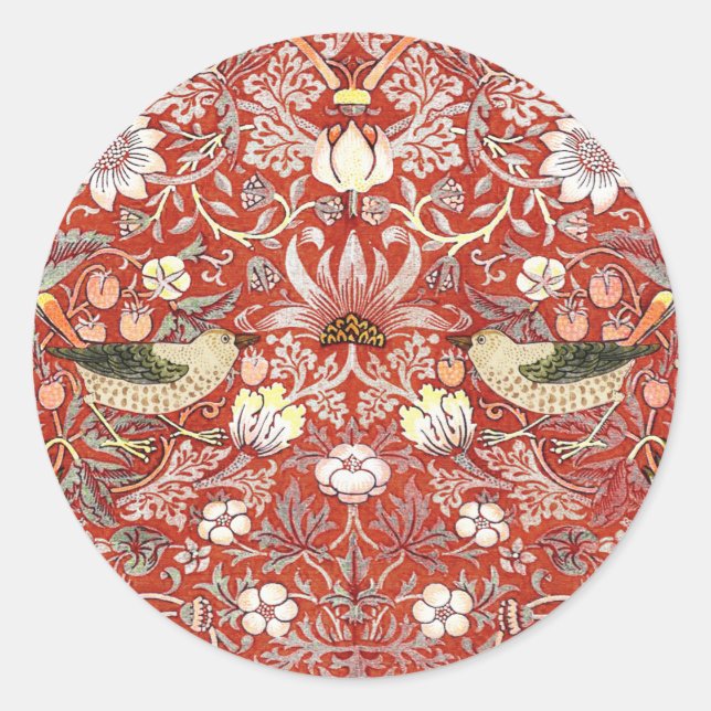 Stickers Crimson Strawberry Thief (Devant)