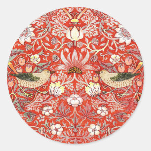 Stickers Crimson Strawberry Thief