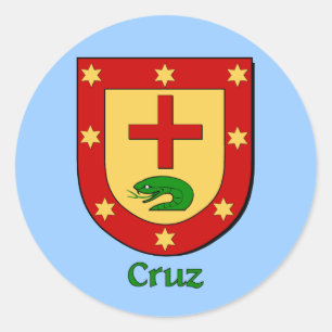 Stickers Cruz Family Shield