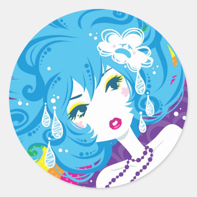 Stickers crybaby (Devant)