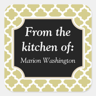 Stickers cuisine citron-citron