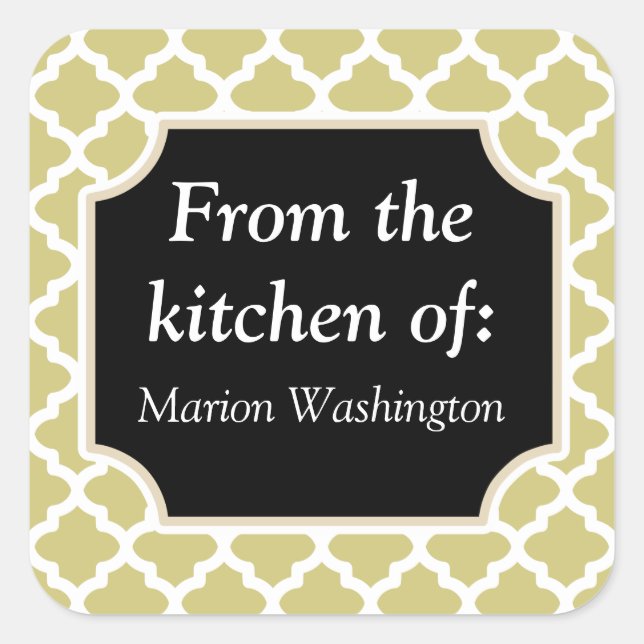 Stickers cuisine citron-citron (Devant)