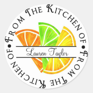 Stickers Cuisine Citrus