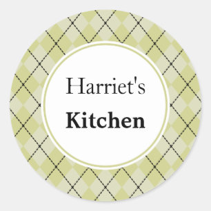 Stickers cuisine Jacquard sur mesure
