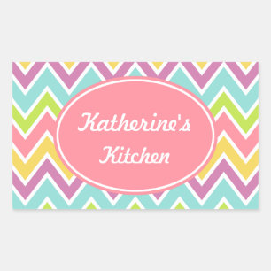 Stickers cuisine Pastel