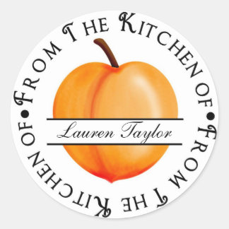 Stickers Cuisine Personnalisée - Pêche
