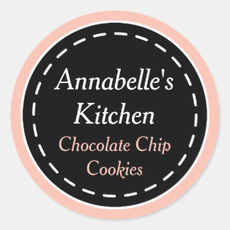 Stickers cuisine rose pâle