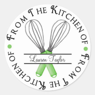 Stickers Cuisine Whisk Personnalisé