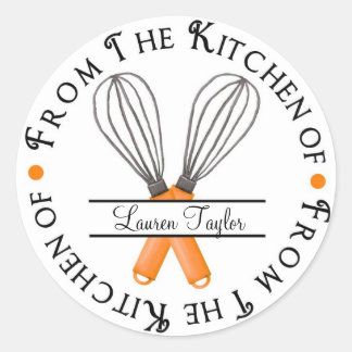 Stickers Cuisine Whisk Personnalisé