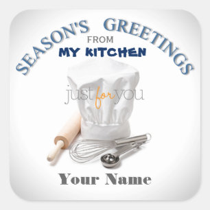 Stickers Cuisinier De Vacances Sur Mesure Baker Gu