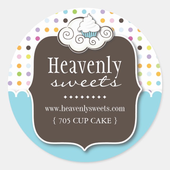 Stickers Cupcake (Devant)