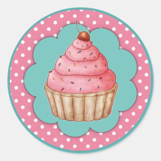 Stickers Cupcake (Devant)