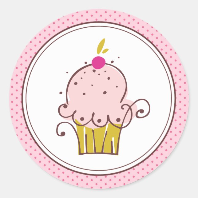 Stickers Cupcake (Devant)