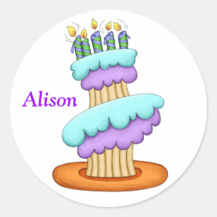 Stickers Cupcake empilés