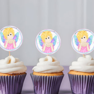 Stickers Cupcake Fairy Anniversaire