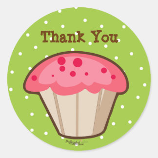 Stickers Cupcake rose