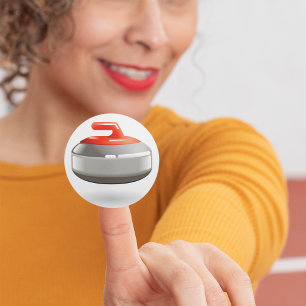 Stickers Curling Stone