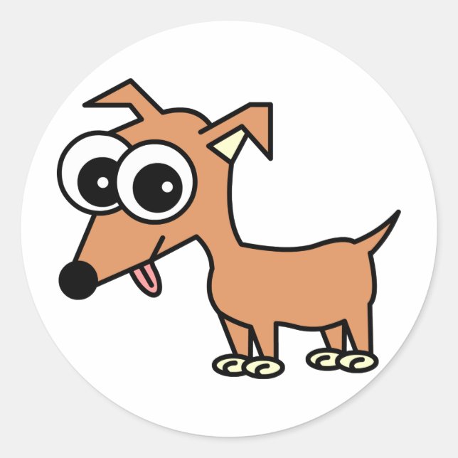 Stickers Cute Chihuahua (Devant)