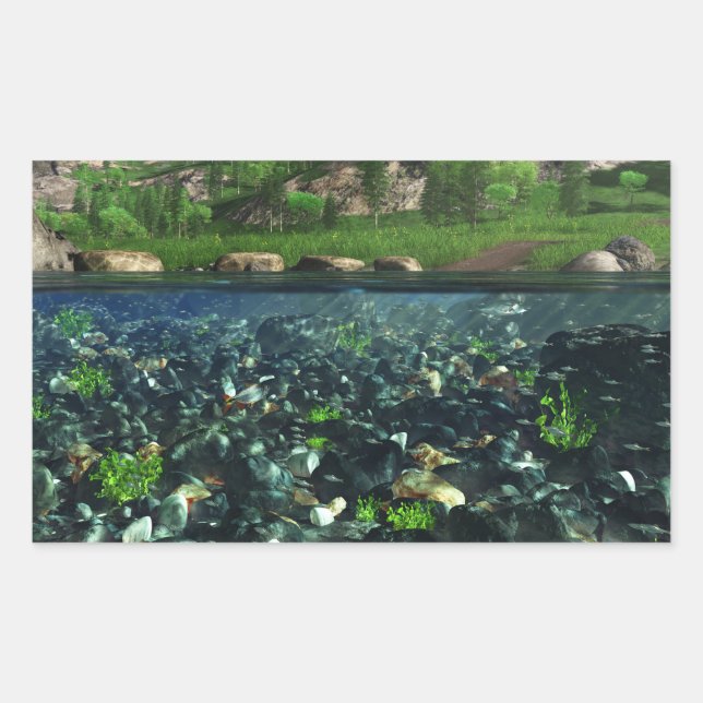 Stickers Cwm River (Devant)