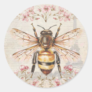 Stickers d'abeille Vintage