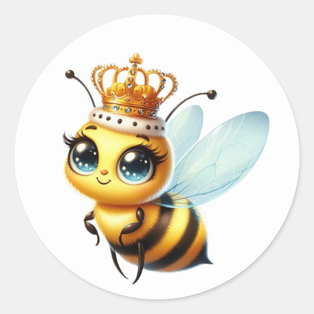 Stickers d'abeilles mignonnes (Devant)