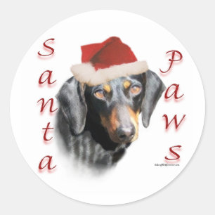 Stickers Dachshund Paws (lisses)