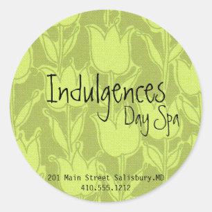 Stickers d'affaires Spa de jour