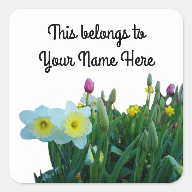 Stickers Daffodil #2 gros bonnets (Devant)