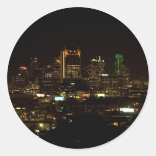 Stickers Dallas Skyline