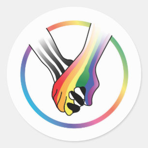 Stickers d'Ally arc-en-ciel