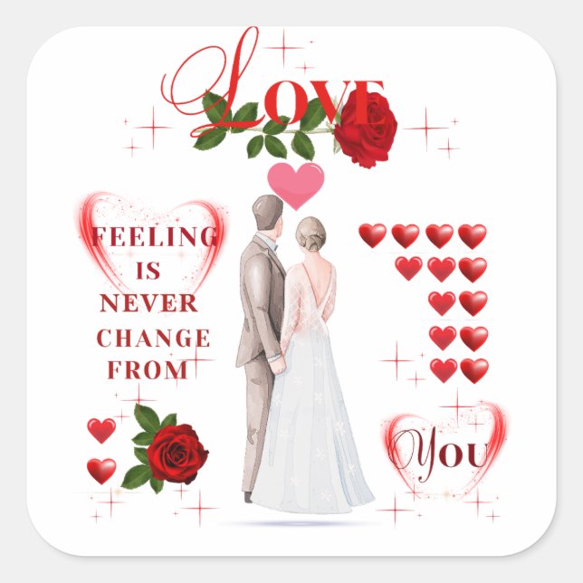 stickers d'amour (Devant)