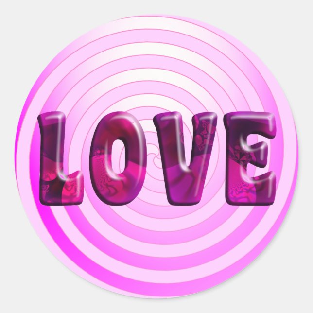 Stickers d'amour hypnotique (Devant)