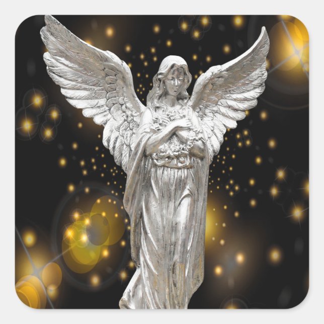 stickers d'ange de noël (Devant)