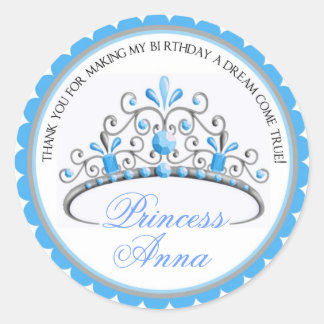 Stickers d'anniversaire Princess Tiara