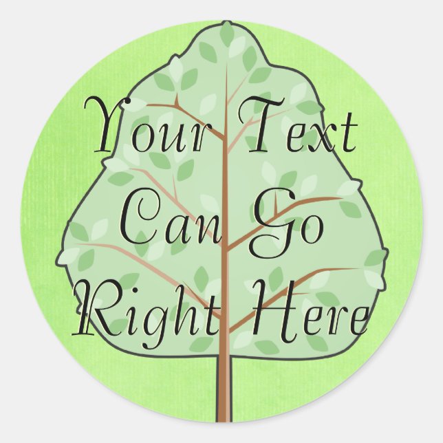 Stickers d'arbre des bois (Devant)