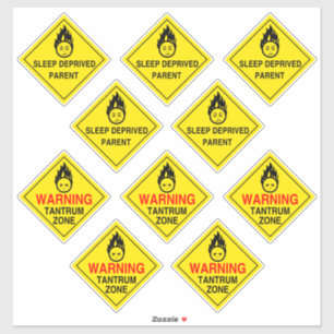 Stickers d'avertissement parental