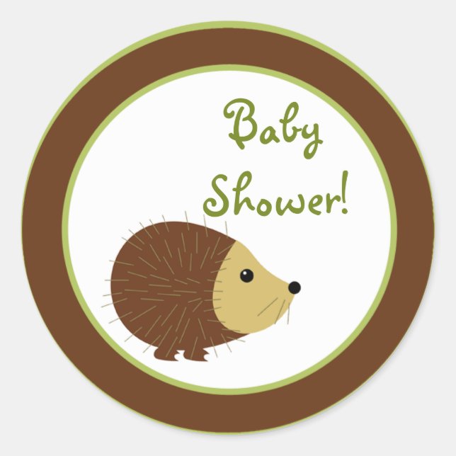 Stickers de 20 à 1,5 po Favor Amis Woodland (Devant)