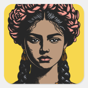 Stickers de beauté mexicaine Fierce
