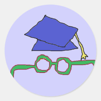 Stickers de bouchon de fin d'études