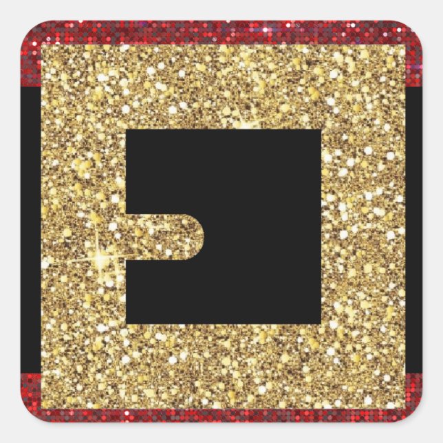 Stickers de boucle père Noël, autocollants d'envel (Devant)