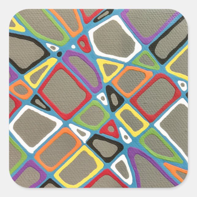 Stickers de canton gris (Devant)