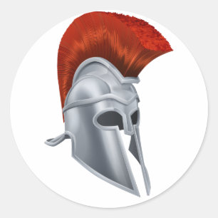 Stickers de casque de cheval de Troie