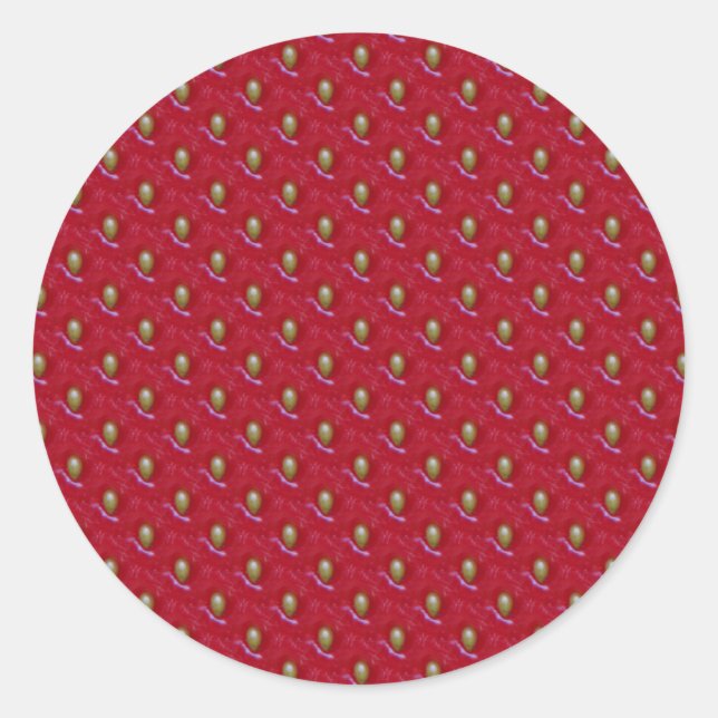 Stickers de champs de fraises (Devant)