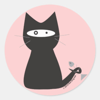 Stickers de chat Ninja