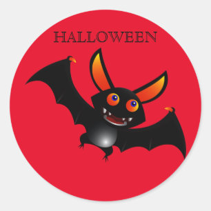 stickers de chauve-souris d'Halloween !