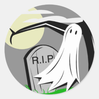 Stickers de cimetière fantôme
