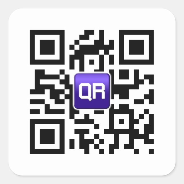 Stickers de code QR personnalisés (Devant)