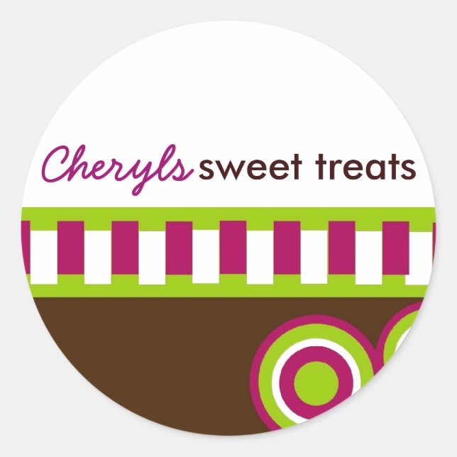 Stickers de commande personnalisés (Devant)