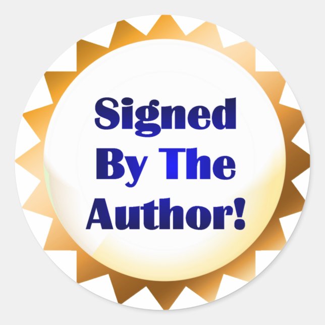 Stickers de copie signée (Devant)