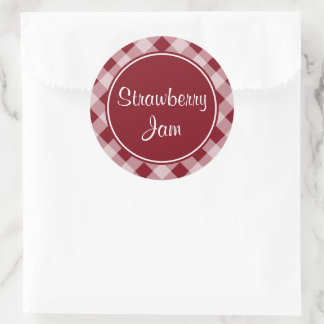 Stickers de cuisine En vichy rouge du pays